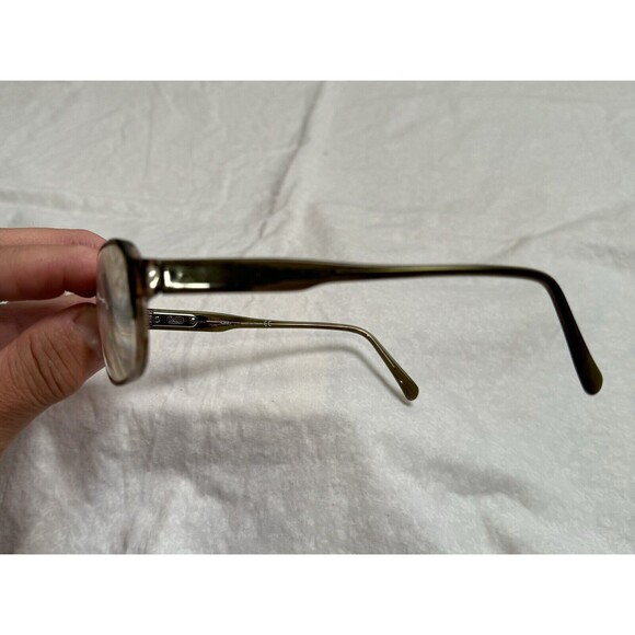 Safilo Elasta 1127 51L Eyeglasses‎ Brown Round Full Rim 54-19-145 FRAMES ONLY - Picture 4 of 8
